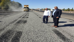 Viranşehir Belediyesinden asfalt yol çalışmaları son sürat devam ediyor