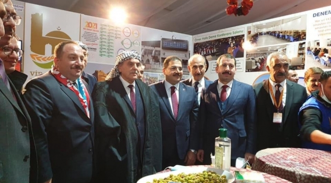 ANKARA'DA VİRANŞEHİR BELEDİYESİ TANITIM STANDINA YOĞUN İLGİ