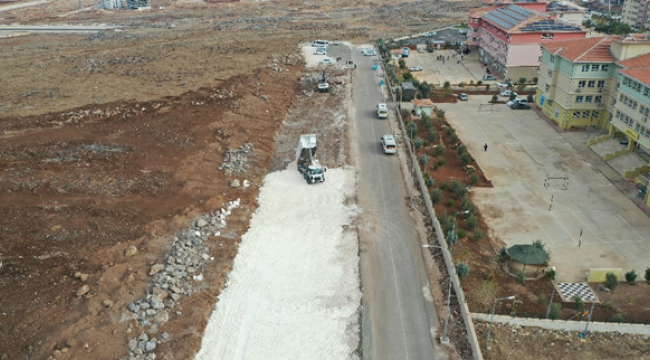 Büyükşehir'den Zeytindalı Eğitim Kampüsünde Üst Yapı Çalışmaları