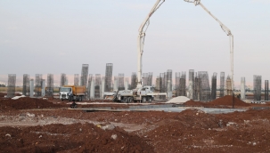 EYYÜBİYE'DE 180 DÖNÜMLÜK MİLLET BAHÇESİNDE ÇALIŞMALAR SÜRÜYOR. 