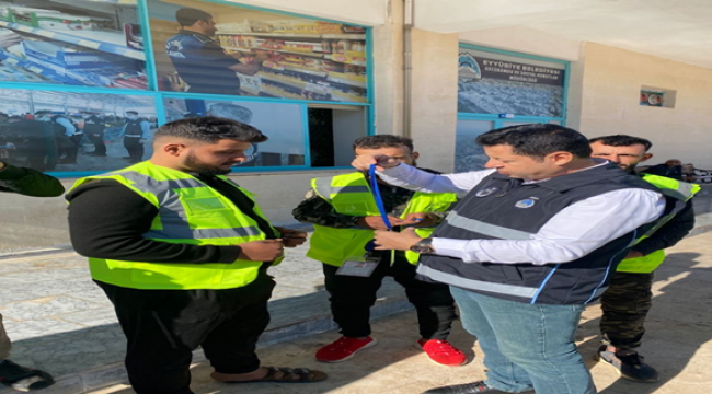 Eyyübiye'de Hurda ve kağıt toplayıcıları denetim altına alındı