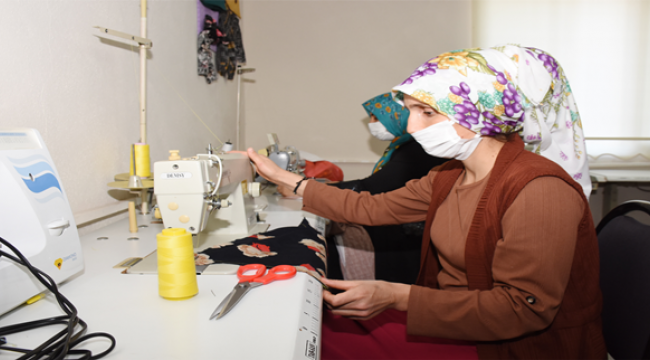 Hilvan'da kadınlar bu merkezlerde meslek sahibi oluyor