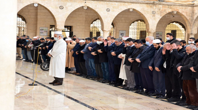 Kazada ölen İHH gönülleri için Şanlıurfa'da gıyabi cenaze namazı kılındı