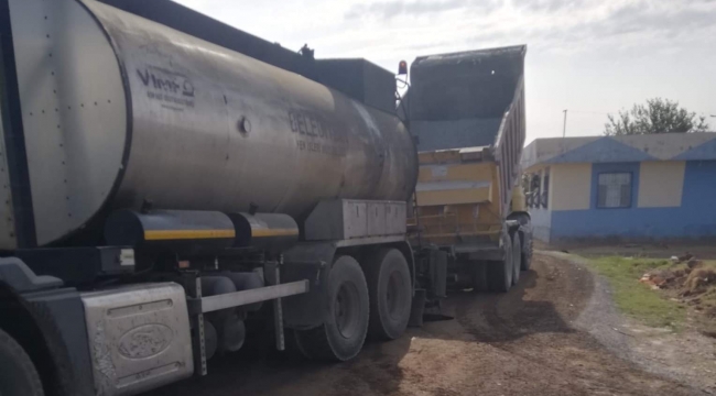 KIŞ AYLARI ÖNCESİ KIRSAL MAHALLELERDE ASFALT YOL ATAĞI DEVAM EDİYOR