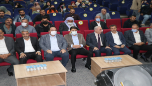 Prof. Dr. Nurullah Genç  Viranşehir'de  konferans gerçekleştirdi