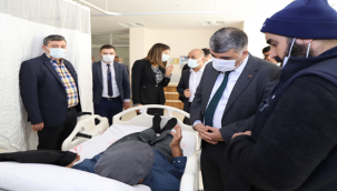 Sağlık Müdürü Gülüm Halfeti Devlet Hastanesini Ziyaret Etti