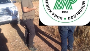 Şanlıurfa'da yasa dışı avlanan 1 kişiye ceza!