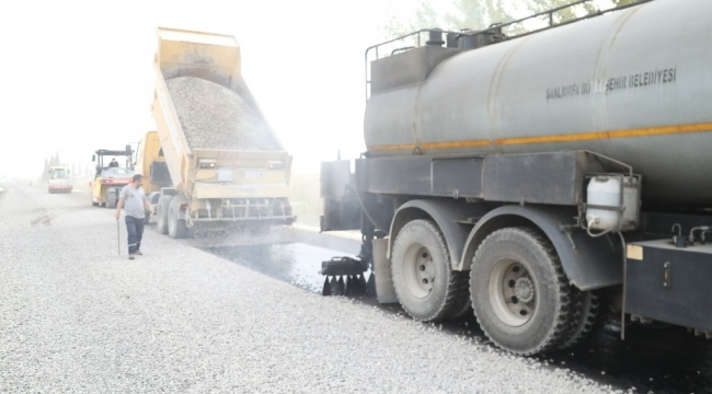 SURUÇ KIRSALI KIŞ ÖNCESİ SATHİ ASFALTLA BULUŞUYOR