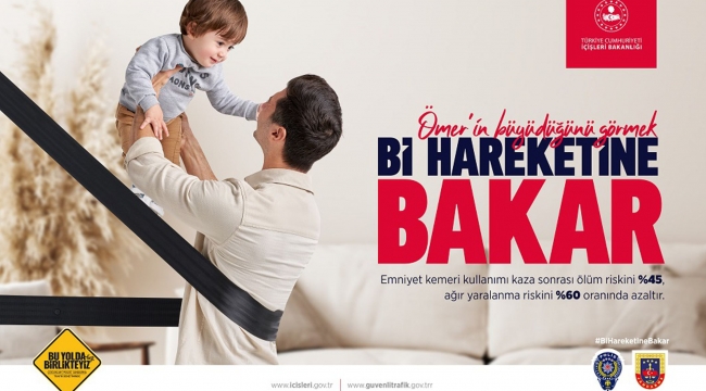 Trafikte Can Güvenliği İçin Yeni Kampanya