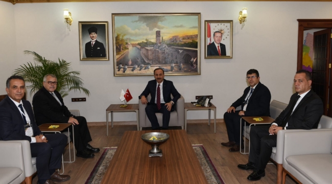 TTK Başkanı Prof. Dr. Birol Çetin Şanlıurfa Valiliğini Ziyaret Etti