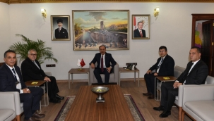 TTK Başkanı Prof. Dr. Birol Çetin Şanlıurfa Valiliğini Ziyaret Etti