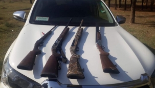 Urfa'da kaçak avcılar suçüstü yakalandı