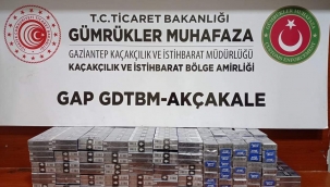 Urfa"da kaçak sigara operasyonu