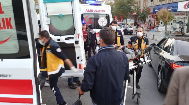 Urfa"da trafik kazası, 2 yaralı