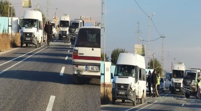 Urfa"da trafik kazası