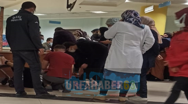 Urfa poliklinik servislerde yoğunluk yaşanıyor