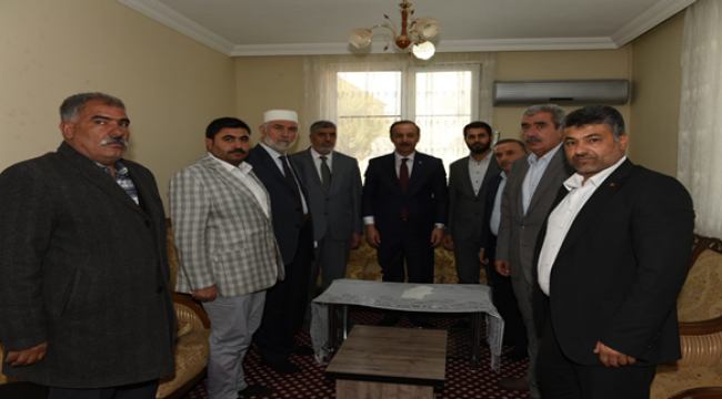 Vali Erin, Seksenören ve Yardımcı'yı Ziyaret Etti