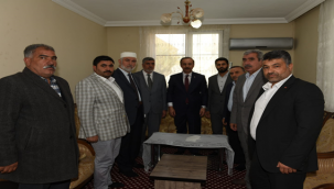 Vali Erin, Seksenören ve Yardımcı'yı Ziyaret Etti