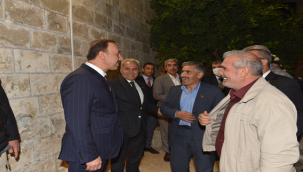 Vali Erin ve Kurum Amirleri Muhtarlarla Buluştu