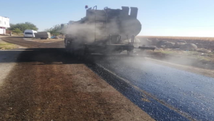 Viranşehir'de kırsal mahalle yolları asfaltlanıyor