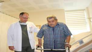 60 Yaşındaki Hasta Kalça Protezi Ameliyatı İle Sağlığına Kavuştu 