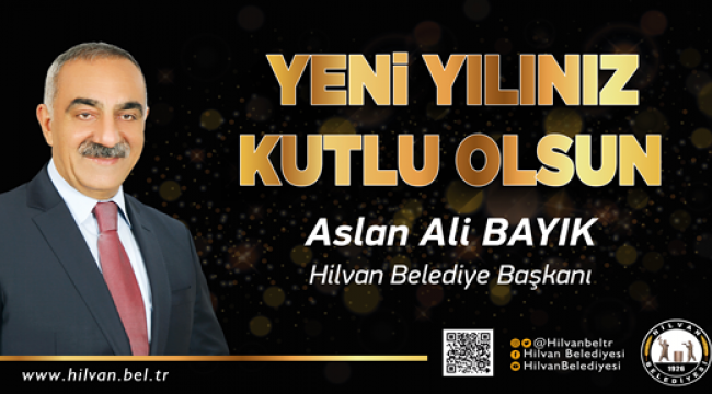 Başkan Bayık'tan Yeni Yıl Mesajı