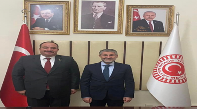 Başkan Ekinci'den Viranşehirli Bakana Hayırlı Olsun Ziyareti