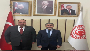 Başkan Ekinci'den Viranşehirli Bakana Hayırlı Olsun Ziyareti