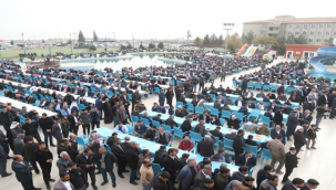 Ceylanpınar'da husumetli Belediye başkanları barıştı