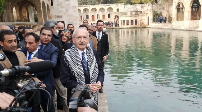 CHP' Genel başkanı Kılıçdaroğlu Urfa'da