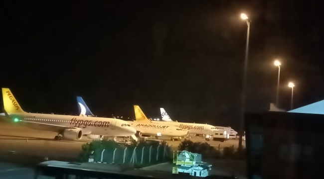 Diyarbakır Uçakları Şanlıurfa'ya İndi