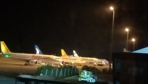 Diyarbakır Uçakları Şanlıurfa'ya İndi