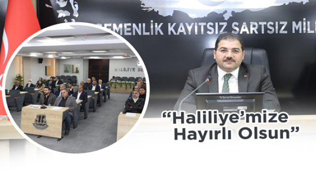 Haliliye Belediye Meclisinde İki Önemli Karar Görüşüldü 