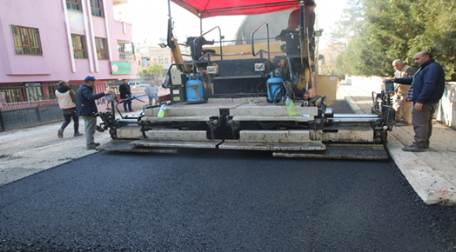 Haliliye'de üst yapı çalışmaları devam ediyor