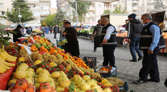 Haliliye Zabıtasından Pazar Yerlerine Denetim