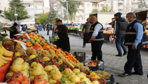 Haliliye Zabıtasından Pazar Yerlerine Denetim