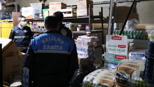 Haliliye Zabıtasından stokçuluğa karşı denetim  