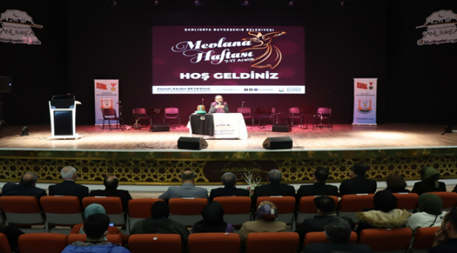 Hz. Mevlana Şanlıurfa'da Anıldı