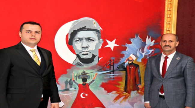 Kaymakam Kılınçoğlu'dan, Şehit Aileler Derneğine Ziyaret 