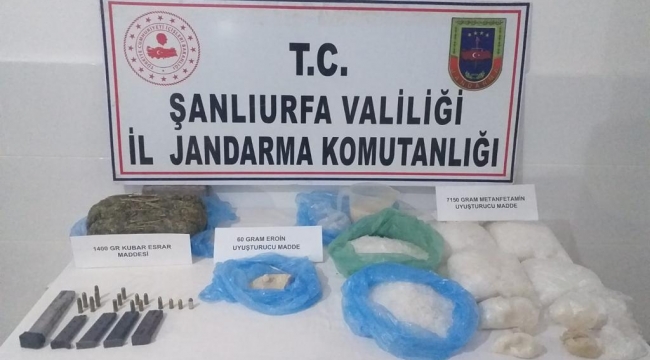 Şanlıurfa'da dev metafetamin operasyonu...