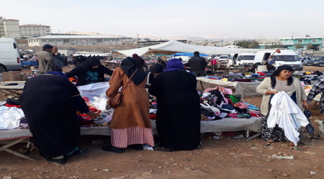 Şanlıurfa'da ikinci el pazara rağbet
