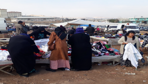 Şanlıurfa'da ikinci el pazara rağbet