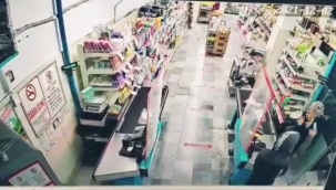 Şanlıurfa'da markete silahlı soygun girişimi