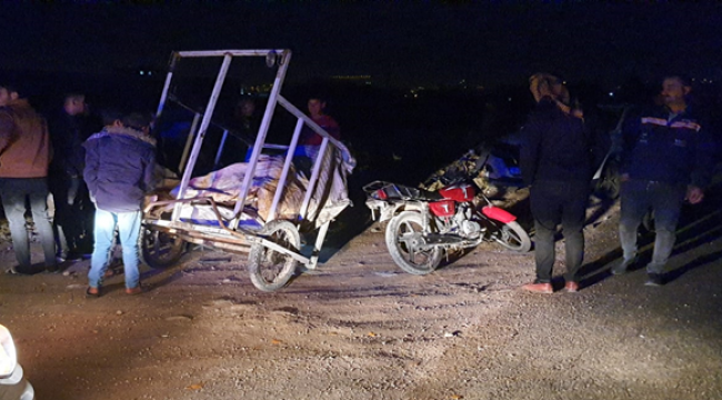 Şanlıurfa'da otomobil ile motosiklet çarpıştı, 2 yaralı