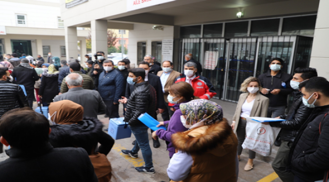Şanlıurfa'da "Süpürme"Tekniğiyle İl Geneli Aşılanıyor