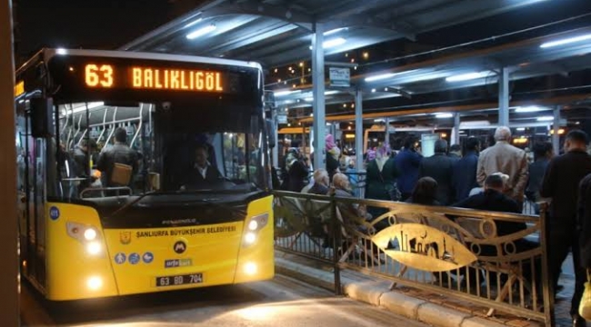 Şanlıurfa'da toplu taşımaya zam!