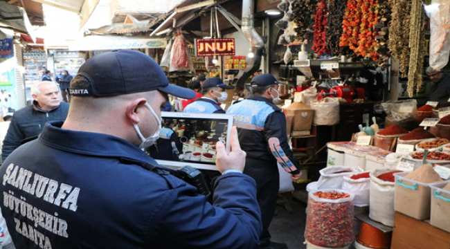 Şanlıurfa'da Zabıtadan Çay, Kahye Ve Semt Pazarında Fiyat Denetimi