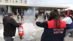 Şanlıurfa İtfaiyesi kurum içi eğitimlerine devam ediyor