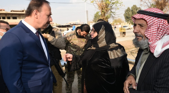 Şanlıurfa Valisi Abdullah Erin, Resulayn Halkıyla Buluştu