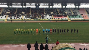 Şanlıurfaspor bir puan ile haftayı kapattı